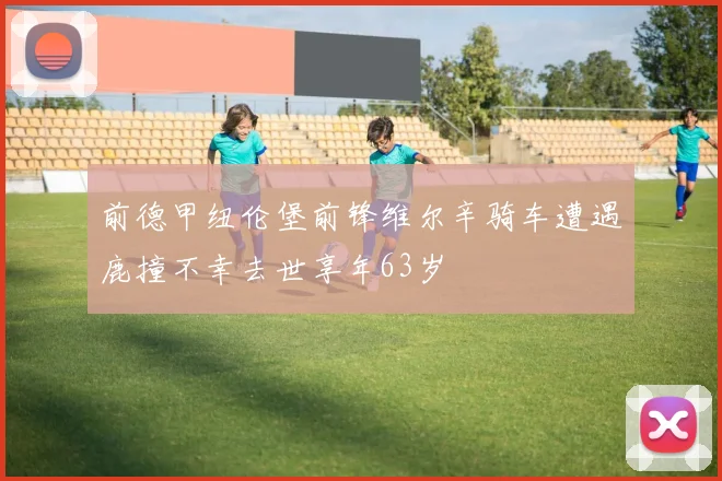 前德甲纽伦堡前锋维尔辛骑车遭遇鹿撞不幸去世享年63岁
